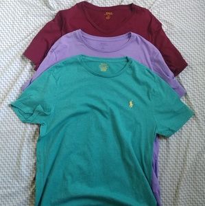 Bundle of 3 polo t shirts